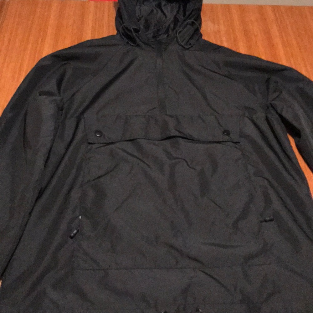 H&M Black Anorak Jacket , size medium